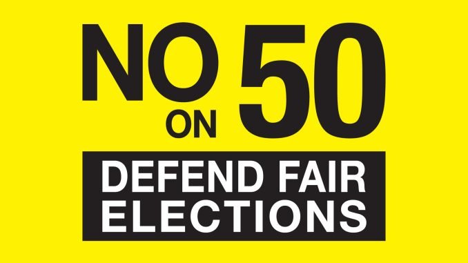 no on 50