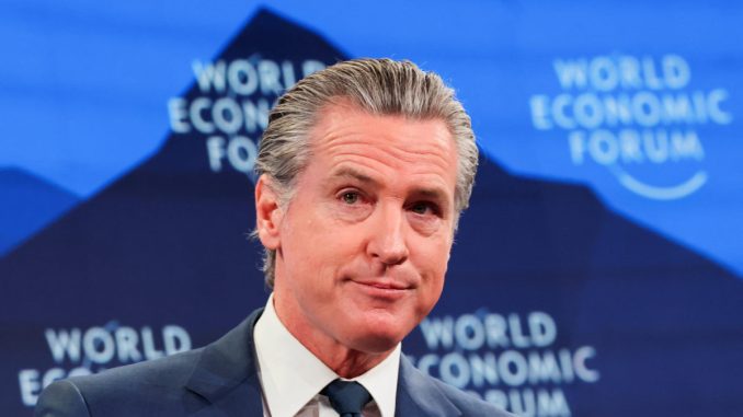 California Governor Gavin Newsom